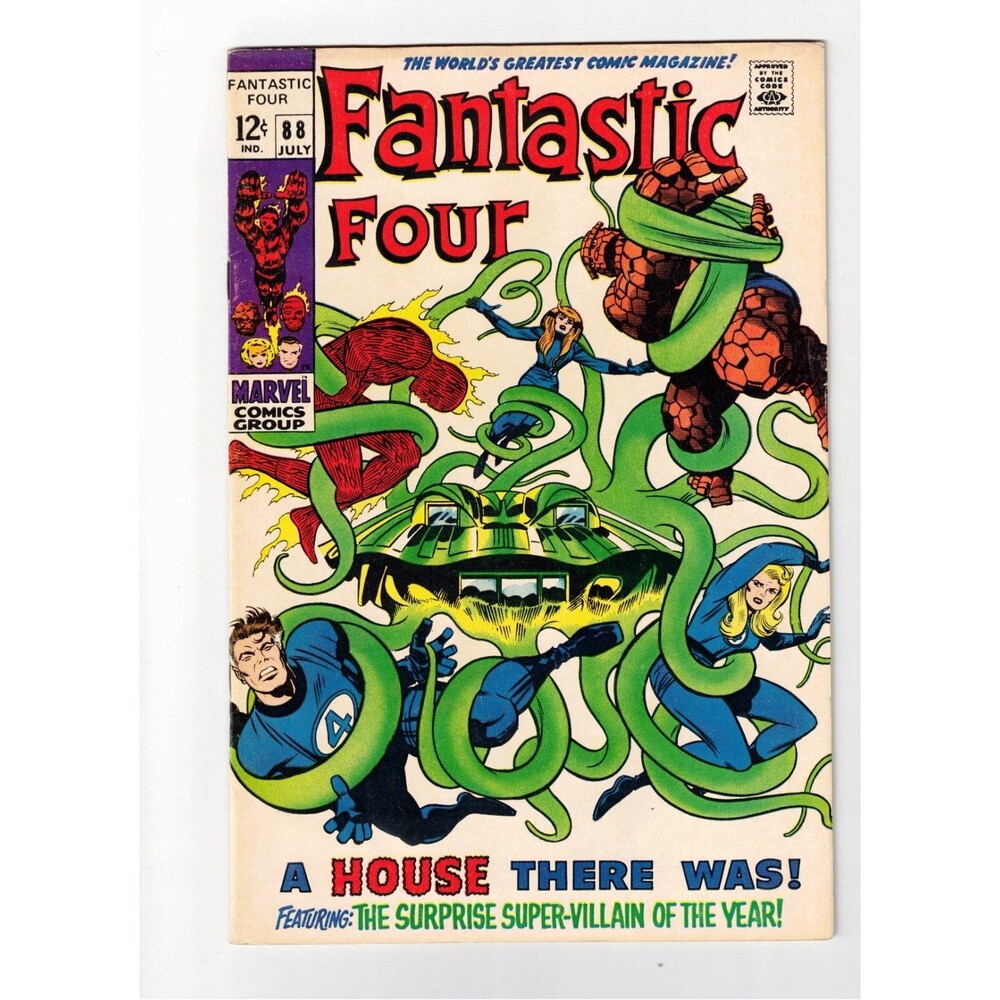 FANTASTIC FOUR #88 1969 Marvel Comics Group